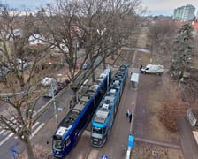 <p>Trasa planowanej drogi rowerowej wzdłuż ulicy Olszewskiego&nbsp;</p>