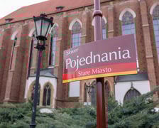 Uroczystość odsłonięcia tablicy z nazwą Skwer Pojednania