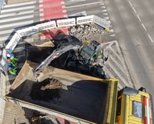 <p>Usuwanie awarii wodociągowej na skrzyżowaniu ulic Ślężnej i Kamiennej. Wrocław, 28.02.2026</p>