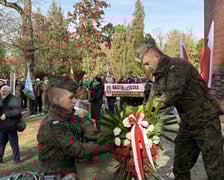 Obchody Narodowego Dnia Pamięci Żołnierzy Wyklętych na Cmentarzu Osobowickim przy Pomniku Ofiar Terroru Komunistycznego 1945–1956