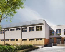 Przebudowa bloku sportowego w Szkole Podstawowej nr 90 przy ul. Orzechowej - wizualizacja