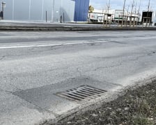 <p>Ulica Kiełczowska przed remontem, marzec 2026</p>