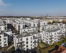 <p>Osiedle Klecina, widok z drona</p>