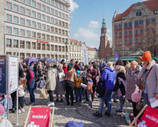 Piknik Hydropolis i MPWiK na placu Solnym we Wrocławiu z okazji Światowego Dnia Wody