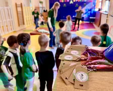 Zajęcia ze studentami w Przedszkolu nr 149