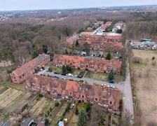 <p>Pracze Odrzańskie, widok z drona</p>