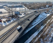 Estakada na Alei Sobieskiego - zdjęcie ze stycznia tego roku