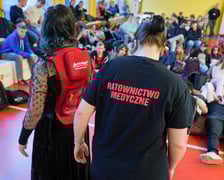 Szkolenie w ramach programu Bezpieczny Wrocław w III Liceum Ogólnokształcącego im. Adama Mickiewicza przy ulicy Składowej 5