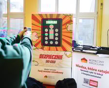 Szkolenie w ramach programu Bezpieczny Wrocław w III Liceum Ogólnokształcącego im. Adama Mickiewicza przy ulicy Składowej 5