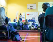 Szkolenie w ramach programu Bezpieczny Wrocław w III Liceum Ogólnokształcącego im. Adama Mickiewicza przy ulicy Składowej 5