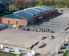 Budowa przy Centrum Historii Zajezdnia