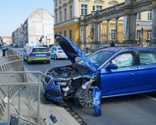 Wypadek na ul. Kazimierza Wielkiego 24 kwietnia 2026 r.