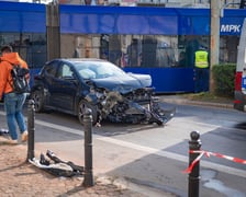 Wypadek ul. Ruska/Kazimierza Wielkiego