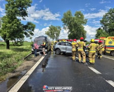 Wypadek na drodze krajowej nr 8 w rejonie Wierzbic na południe od Wrocławia, 7 czerwca 2026 r.