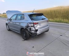 Wypadek na autostradzie A4 pod Wrocławiem - rozbite samochody i zablokowana droga / 30 czerwca 2026 r.