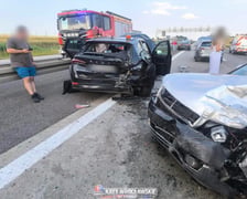 Wypadek na autostradzie A4 pod Wrocławiem - rozbite samochody i zablokowana droga / 30 czerwca 2026 r.