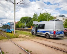 Potrącenie rowerzysty przy ul. Kwidzyńskiej