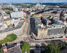 Nowa organizacja ruchu w rejonie Drobnera i Dubois. Od soboty 11 lipca kierowcy jeżdżą po nowo wybudowanych jezdniach