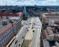 Ulica Kazimierza Wielkiego jest zwężona od soboty 11 lipca do czwartku 16 lipca
