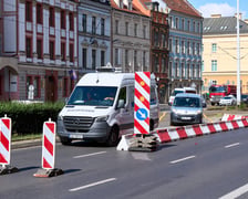 Ulica Kazimierza Wielkiego jest zwężona od soboty 11 lipca do czwartku 16 lipca