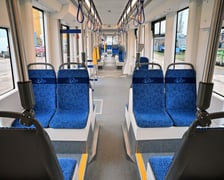 Siedzenia w tramwaju Pesa 146N