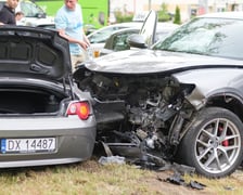 Kolizja na ul. Swobodnej we Wrocławiu, 14.07.2026