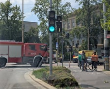 Wypadek na skrzyżowaniu Podwale i Sądowej, 18.07.2026