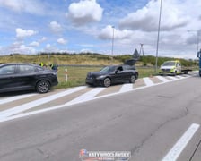 Karambol na A4. Do zderzenia doszło przy zjeździe z węzła Kostomłoty, 21.07.2026
