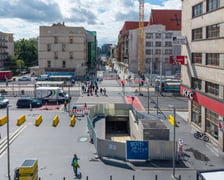 Przy remontowanym Przejściu Świdnickim, 27 lipca 2026