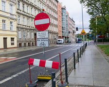 Prace na ulicy Trzebnickiej, 22.08.2026 r.