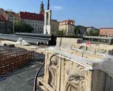 Pod koniec czerwca na most Pomorski Południowy powróciło osiem maszkaronów