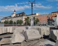 Pod koniec czerwca na most Pomorski Południowy powróciło osiem maszkaronów