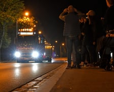 Nocny przyjazd 21. tramwaju Moderus Gamma do Wrocławia