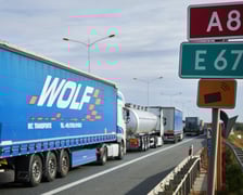 Korek na Autostradowej Obwodnicy Wrocławia