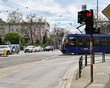 Skrzyżowanie ulic Pułaskiego i Małachowskiego po remoncie.