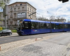 Skrzyżowanie ulic Pułaskiego i Małachowskiego po remoncie.