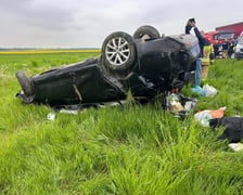 Wypadek na A4 w okolicy Wądroża Wielkiego
