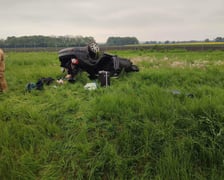 Wypadek na A4 w okolicy Wądroża Wielkiego