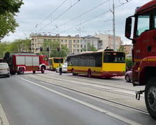 W okolicach dworca świebodzkiego zderzyły się dwa tramwaje. Spowodowało to duże utrudnienia w ruchu.