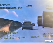 Ponad 200 km na godzinę na autostradzie A4. Ostra jazda sporo kosztuje