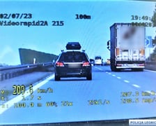 Ponad 200 km na godzinę na autostradzie A4. Ostra jazda sporo kosztuje