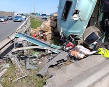 Wypadek na A4 koło Wrocławia