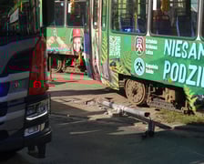 Zderzenie tramwajów na placu Legionów