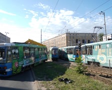 Zderzenie tramwajów na placu Legionów
