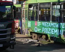 Zderzenie tramwajów na placu Legionów