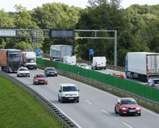 Samochody na autostradzie A4. Nowy odcinkowy pomiary prędkości na A4 - Kąty Wrocławskie i Pietrzykowice