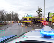 <p>Wykolejenie pociągu na Sołtysowicach.</p>