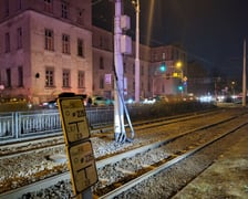 Wykolejeniu tramwaju na pl. Wróblewskiego