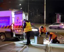 Wykolejeniu tramwaju na pl. Wróblewskiego