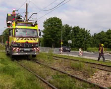 Remont torowiska na Kosmonautów rozpocżął się w sobotę 31 maja. Tramwaje na Leśnicę nie pojadą przez trzy miesiące